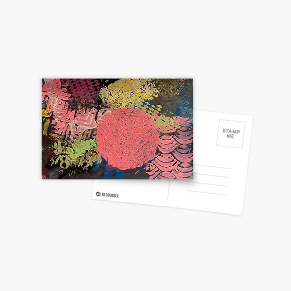 Coral Snowball Postcard