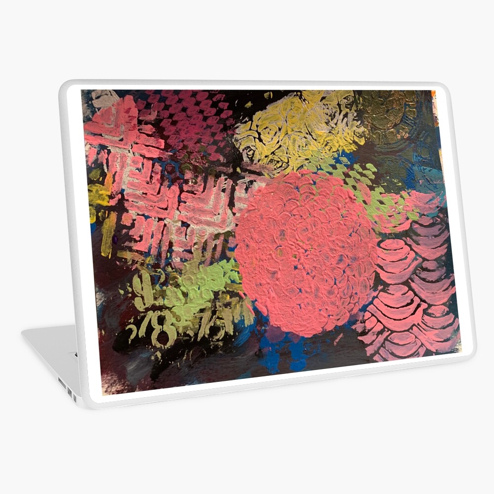 Coral Snowball Laptop Skin