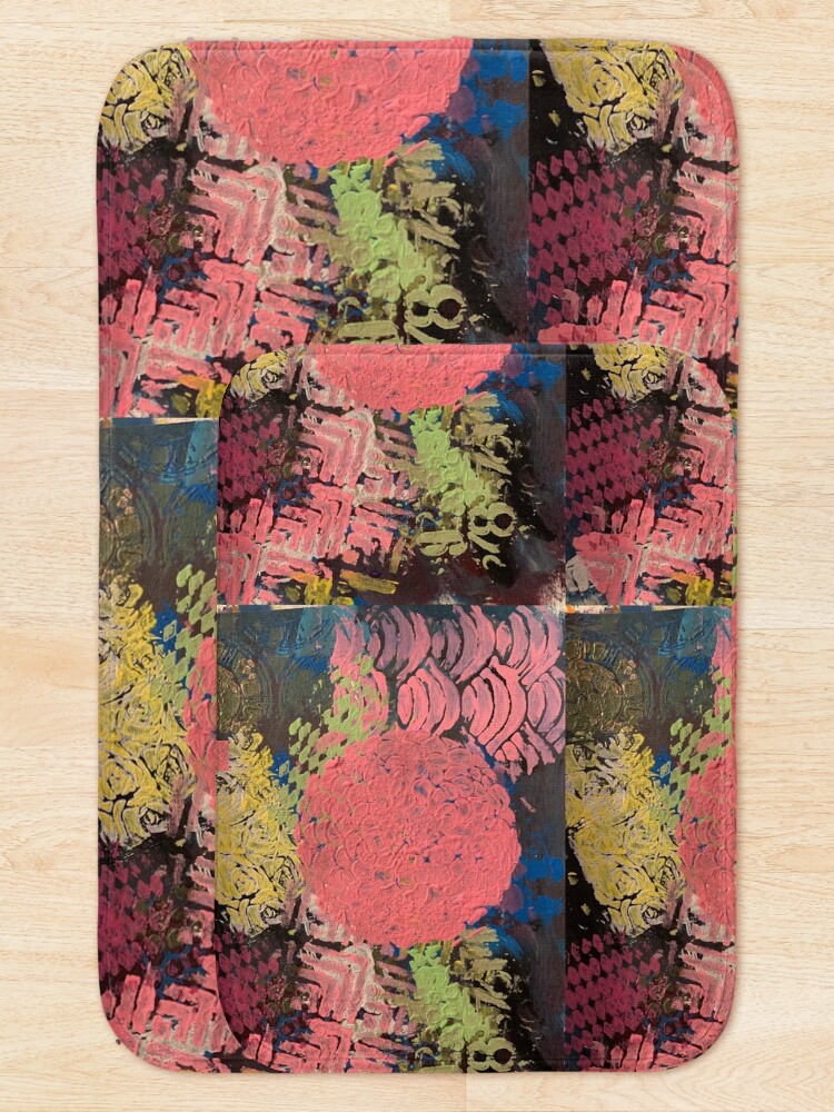 Alternate view of Coral Snowball Bath Mat