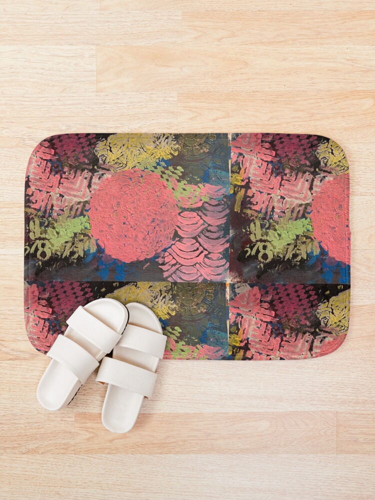 Alternate view of Coral Snowball Bath Mat