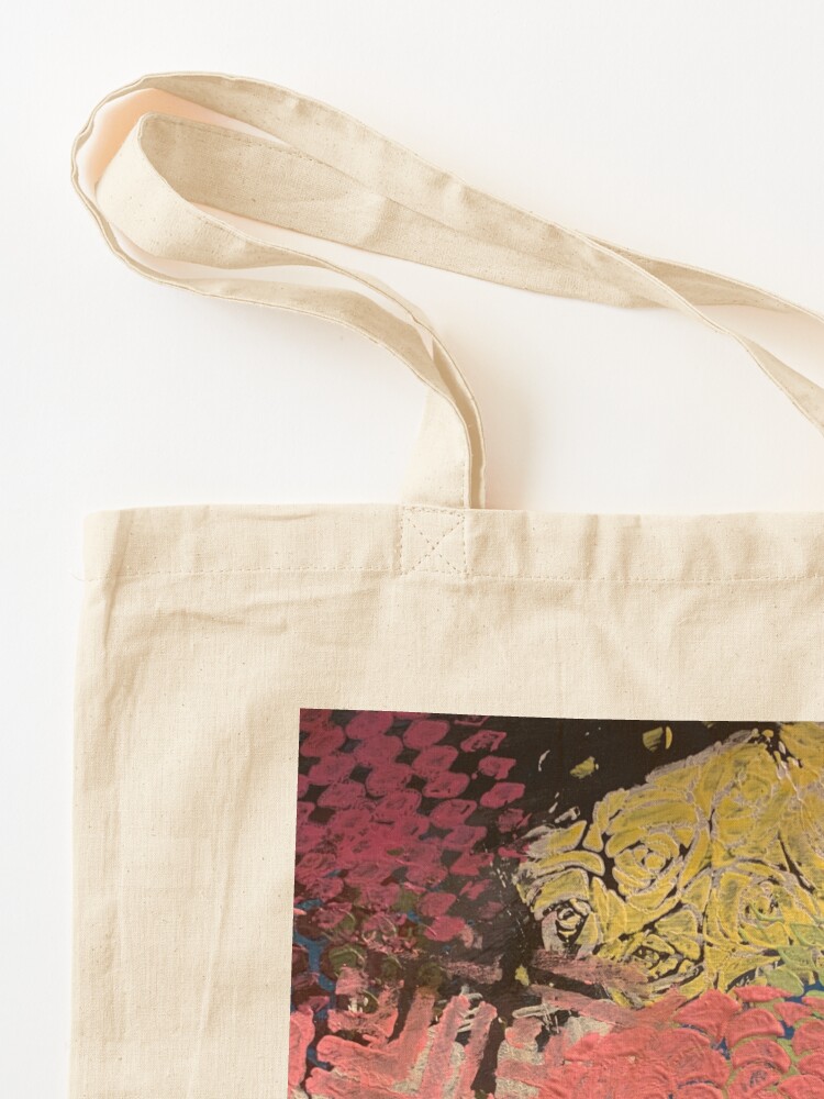 Alternate view of Coral Snowball Tote Bag