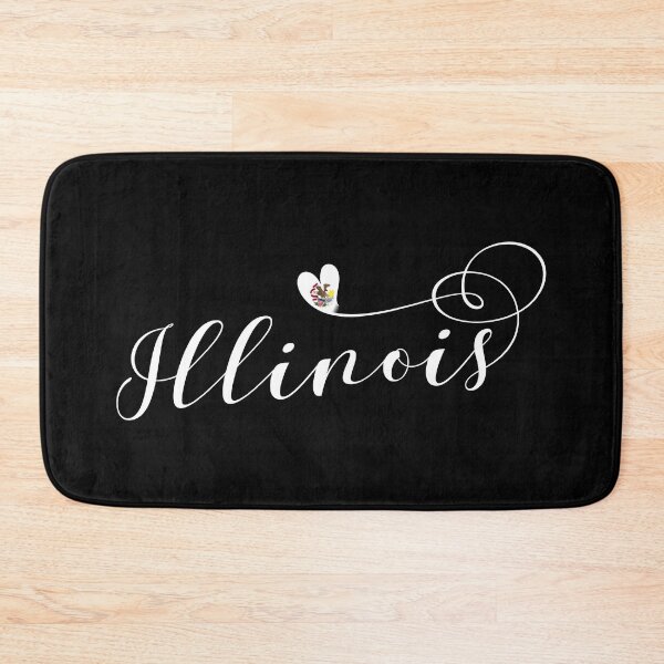 Item preview, Illinois Flag Heart, Love Illinois designed and sold by Celticana.