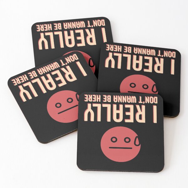 Item preview, ‘I really don’t wanna be here’ let people know you mean business! designed and sold by Raghavi.