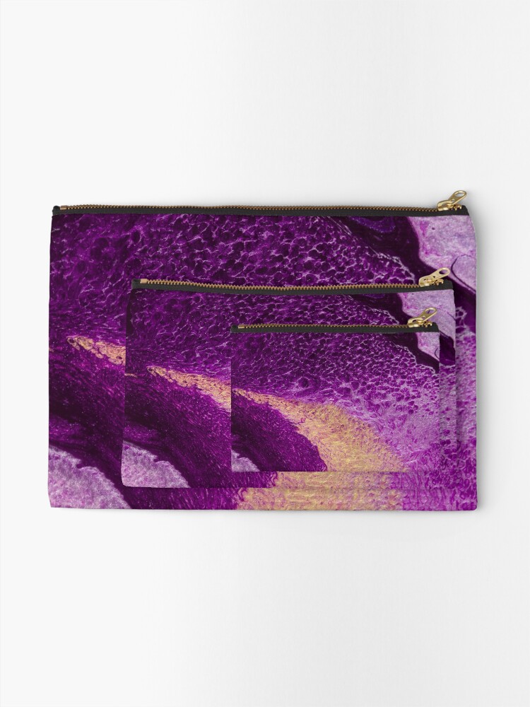 Alternate view of Cellularized Zipper Pouch