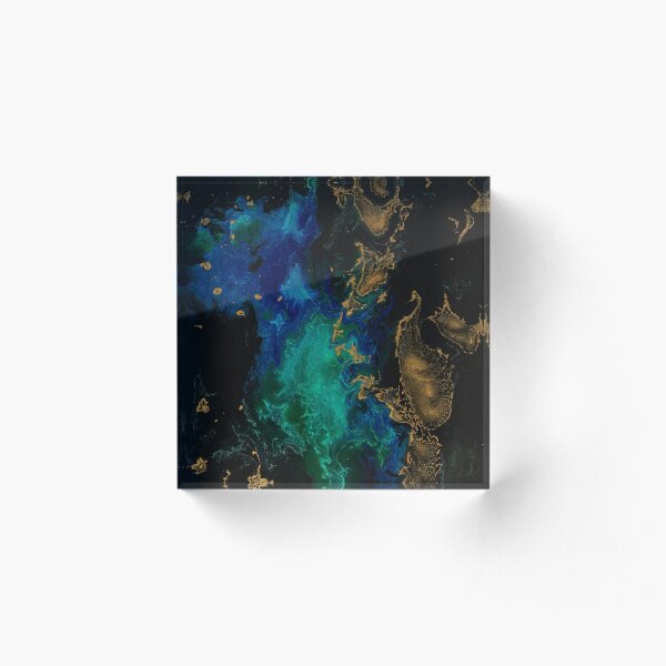 Drift Along Acrylic Block