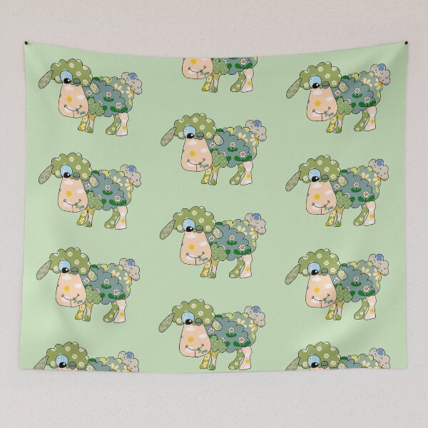 Item preview, Colorful sheep designed and sold by Blumchen.