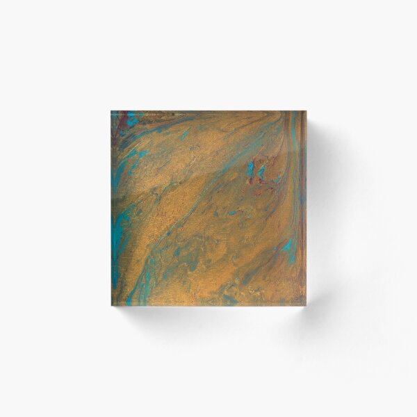All That Glitters Acrylic Block
