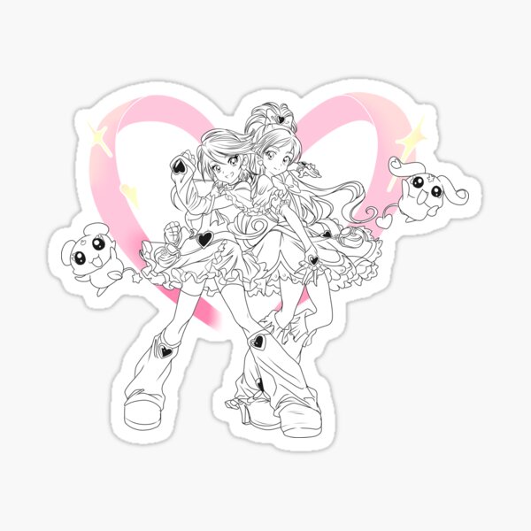 Yes Precure 5! Sticker for Sale by JealousIzabel