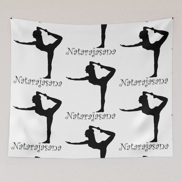 Item preview, Yoga Pose Natarajasana designed and sold by SadSacDesigns.