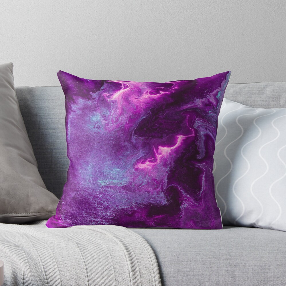 Galaxius Throw Pillow
