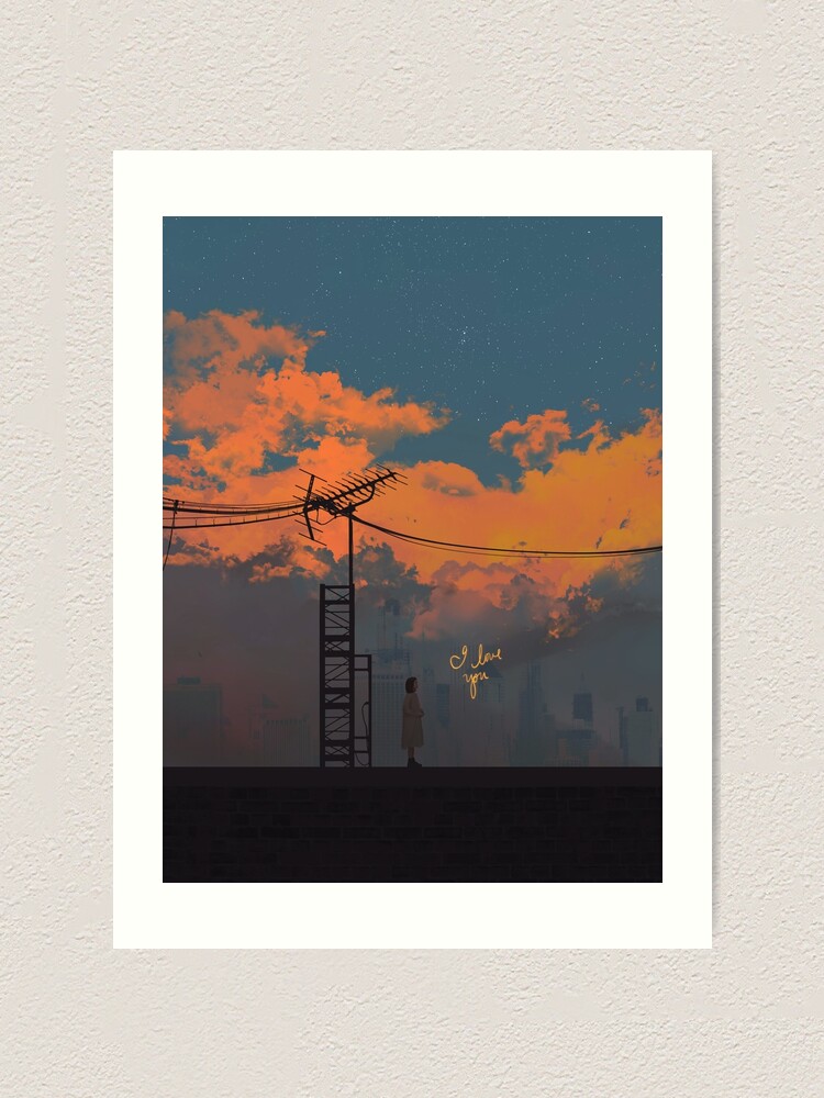 Alternate view of Always Art Print