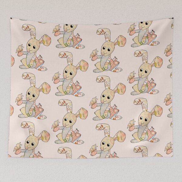 Item preview, Waving rabbit designed and sold by Blumchen.