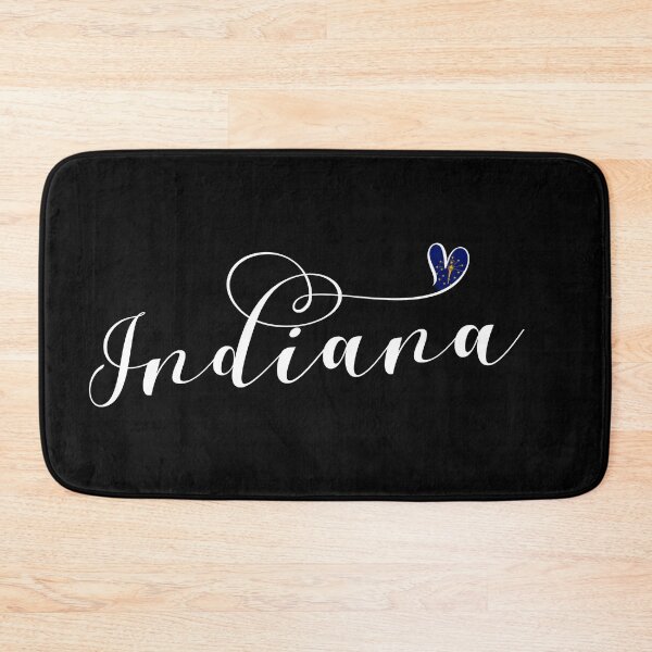 Item preview, Indiana Flag Heart, Love Indiana designed and sold by Celticana.
