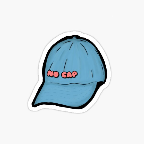 No Cap Meme Stickers | Redbubble