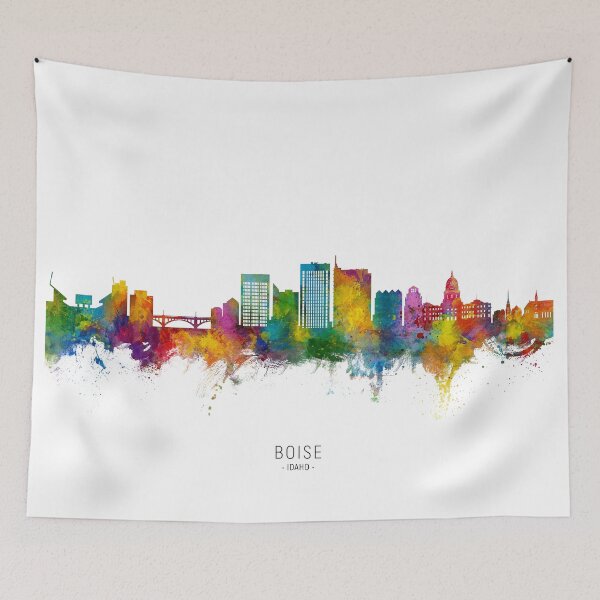 Item preview, Boise Idaho Skyline designed and sold by ArtPrints.