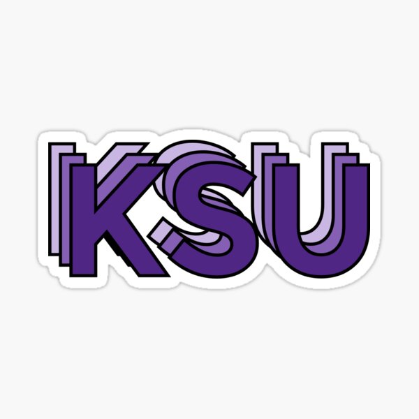 Retro KSU Sticker