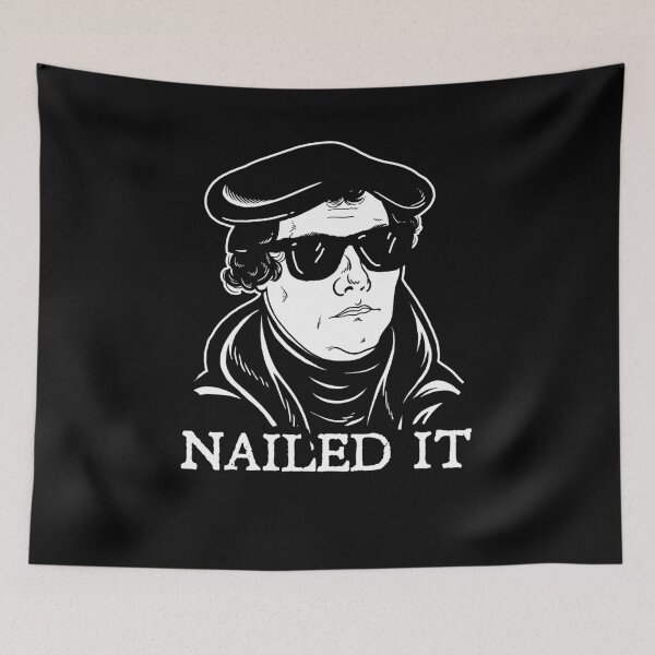 Item preview, Martin Luther Nailed It designed and sold by Yipptee Shirts.