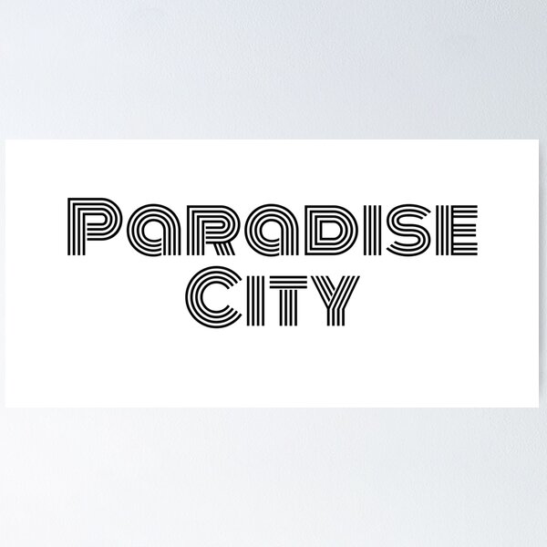 Item preview, Paradise City designed and sold by TeleJager.
