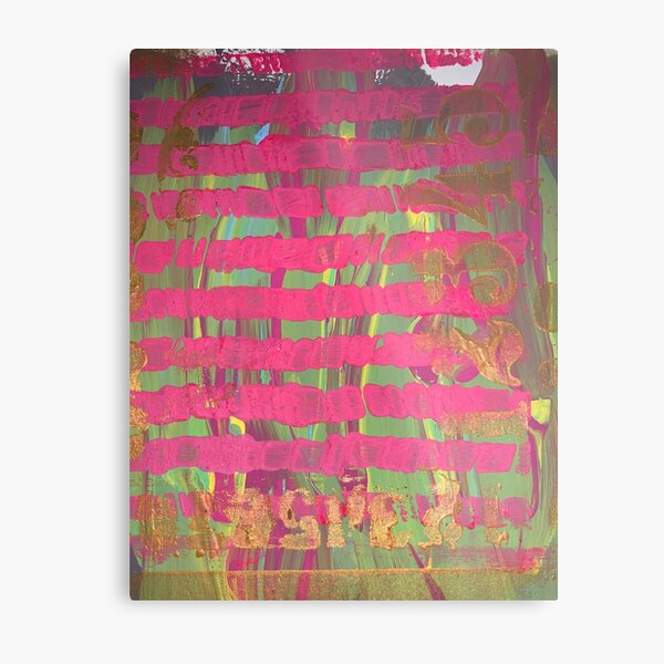 Climbing the Stairs to My Dream Metal Print
