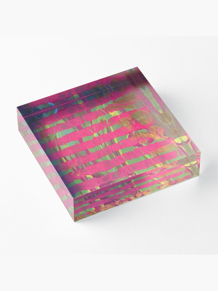 Alternate view of Climbing the Stairs to My Dream Acrylic Block