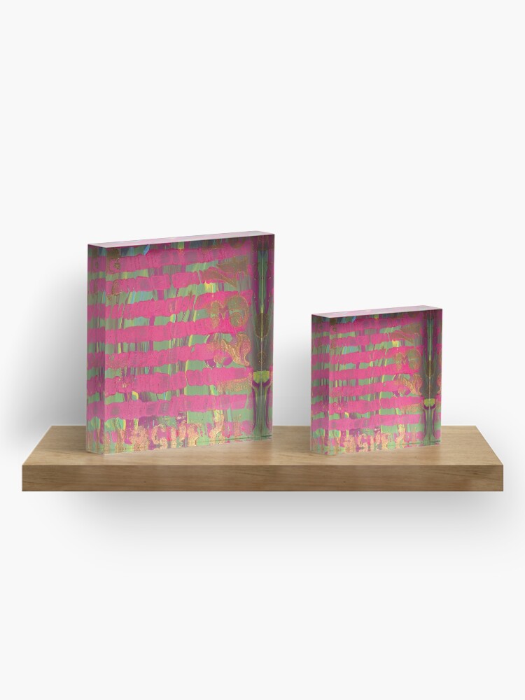 Alternate view of Climbing the Stairs to My Dream Acrylic Block