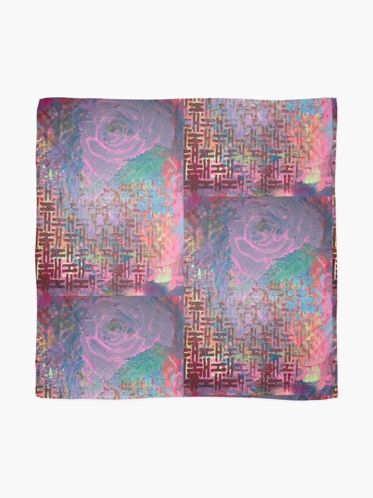 Alternate view of I Bloom in Stormy Weather Scarf