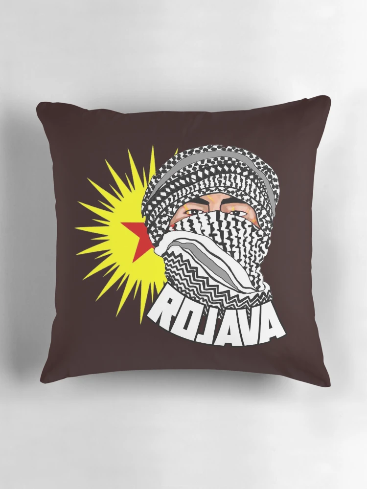 Thumbnail 3 of 4, Pillow, Rojava designed and sold by DesignDS.