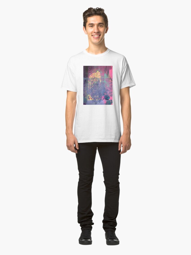 Alternate view of The Purple Palm Tree Classic T-Shirt