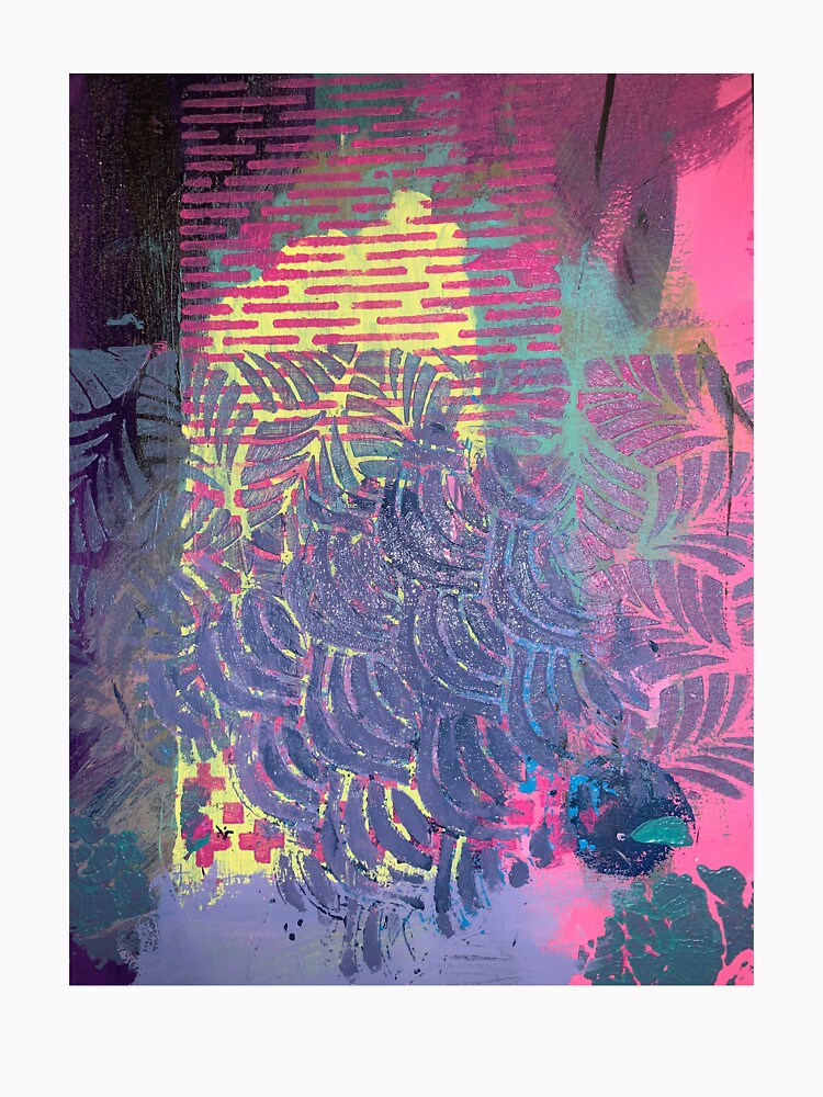 The Purple Palm Tree by Margaretmilrose