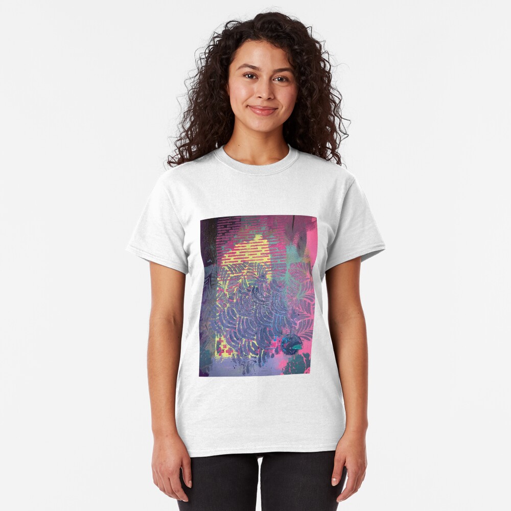 The Purple Palm Tree Classic T-Shirt