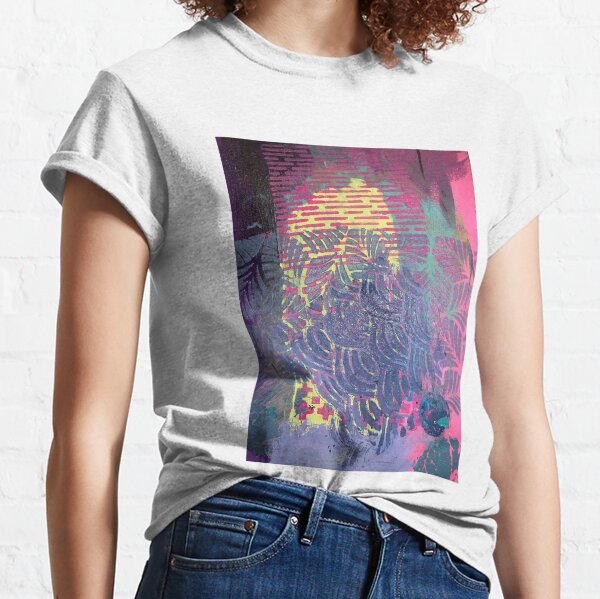 The Purple Palm Tree Classic T-Shirt
