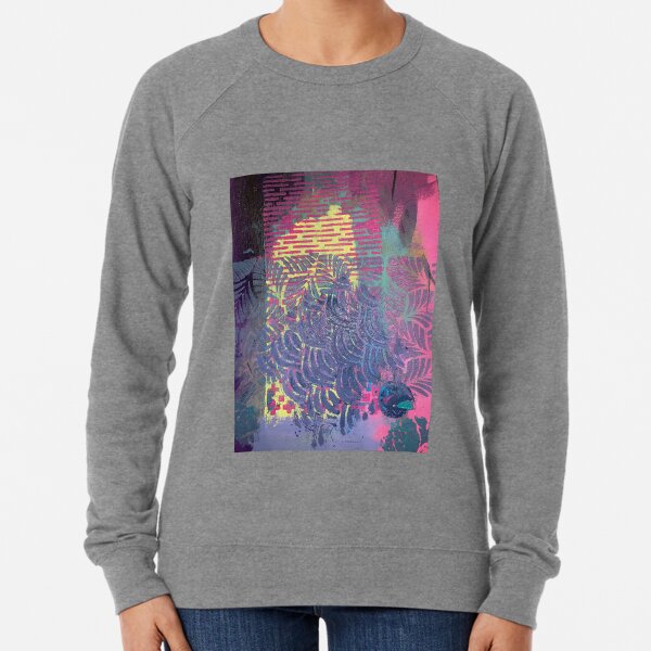 The Purple Palm Tree Lightweight Sweatshirt