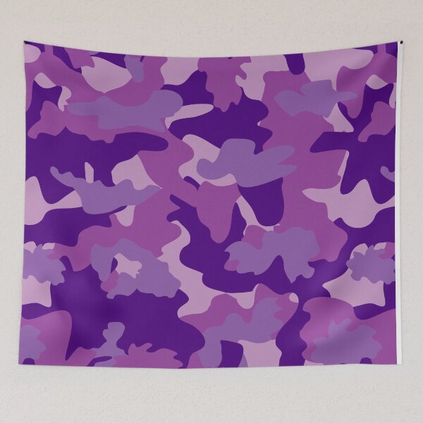 Item preview, Camouflage Army Military Purple Mauve Pattern Women designed and sold by emma60.