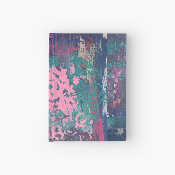 Grungy Pink Princess Hardcover Journal