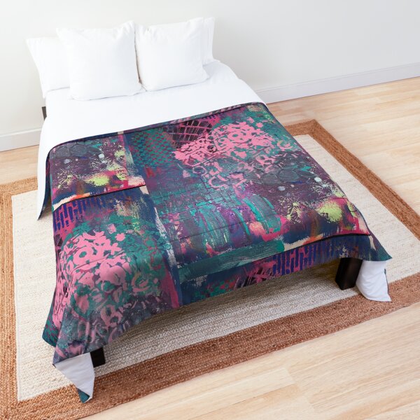 Grungy Pink Princess Comforter