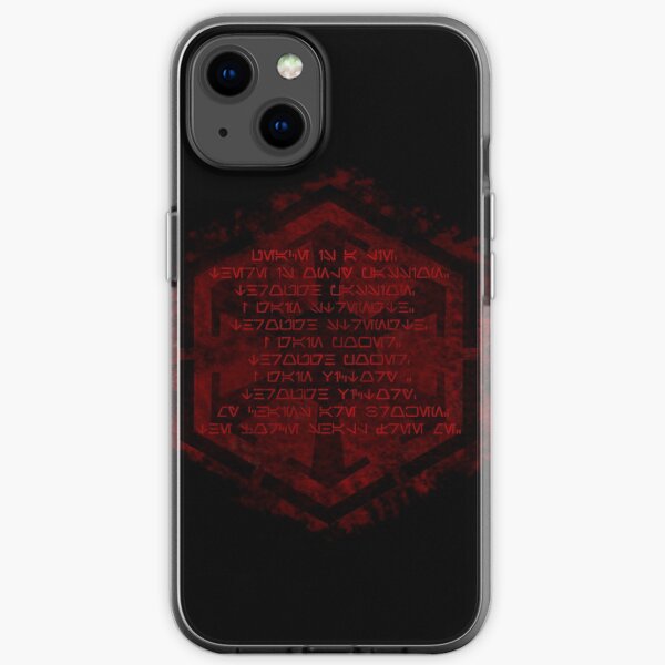 The sith code iPhone Soft Case