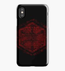 The sith code iPhone Case