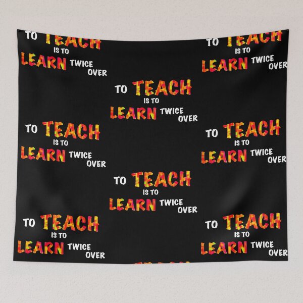 Item preview, To Teach Is To Learn Twice Over designed and sold by abstractional.
