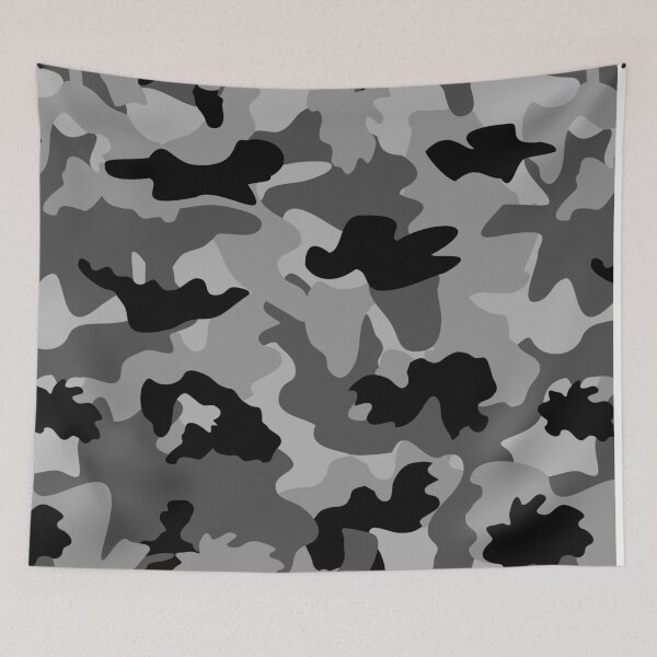Item preview, Camouflage Army Military Black Grey Pattern Men Women  designed and sold by emma60.