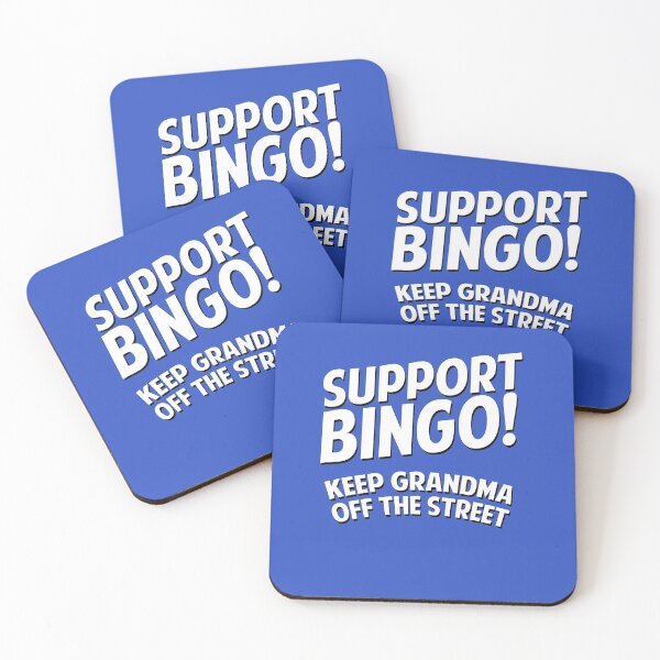 Item preview, Support Bingo Keep Grandma Off The Streets designed and sold by Yipptee Shirts.