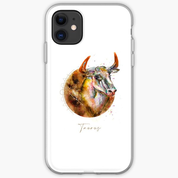 horoscope - Sign taurus iPhone Soft Case
