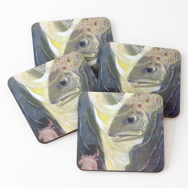 Item preview, Tom and the Salmon by Jessie Willcox Smith designed and sold by vintage-art.