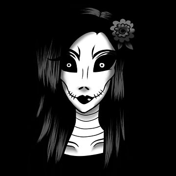 Artwork thumbnail, Skeleton Woman by DecadentCrypt