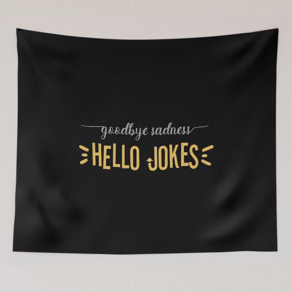 Item preview, Goodbye Sadness Hello Jokes Bo Burnham designed and sold by yellowpomelo.