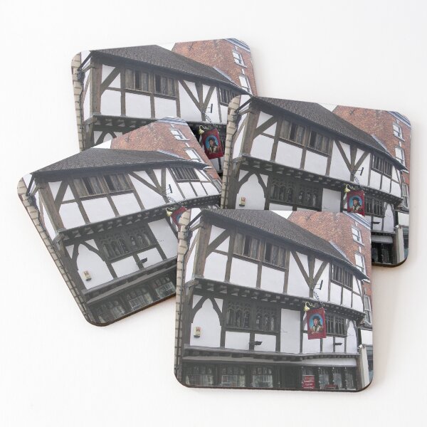 Item preview, Medieval Inn In Shrewsbury, UK designed and sold by lezvee.