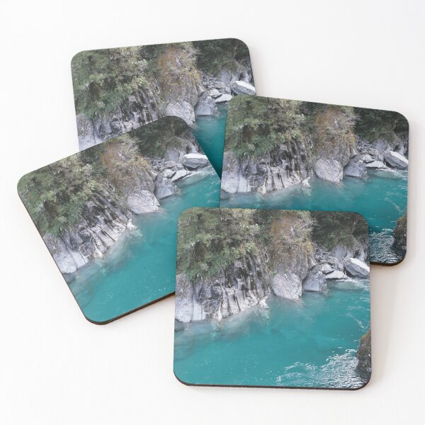 Item preview, New Zealand blue pools designed and sold by Onyria Art.
