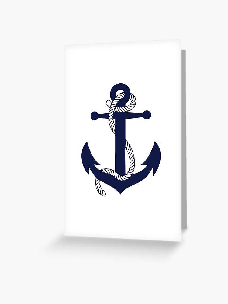 Sea Ship Anchor Captain Sport Travel Birthday Gift Limited Edition Greeting Card By Fiesta1000 Redbubble