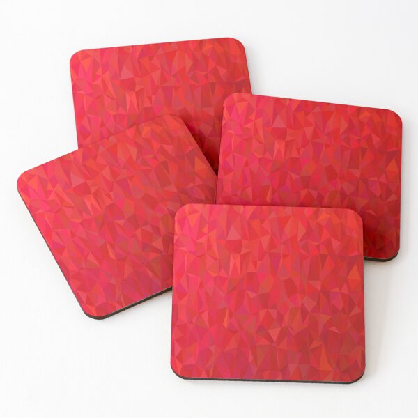 Item preview, Cool Valentine Red Geometric Abstract designed and sold by pugmom4.
