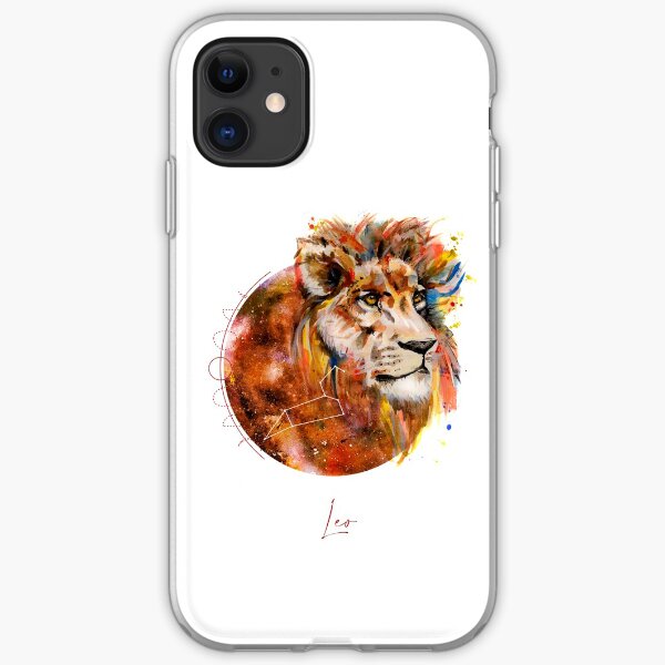 horoscope - Sign Leo iPhone Soft Case
