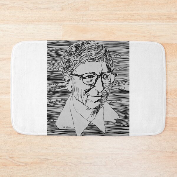 Item preview, Bill Gates Portrait By ArtGuru 0713, 22 x 28, - Ink On Paper designed and sold by Art Guru.